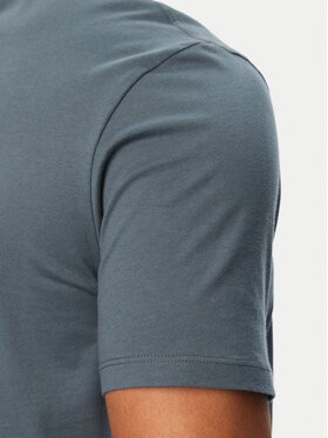 Calvin Klein Jeans T-Shirt LV04RG837G Granatowy Regular Fit