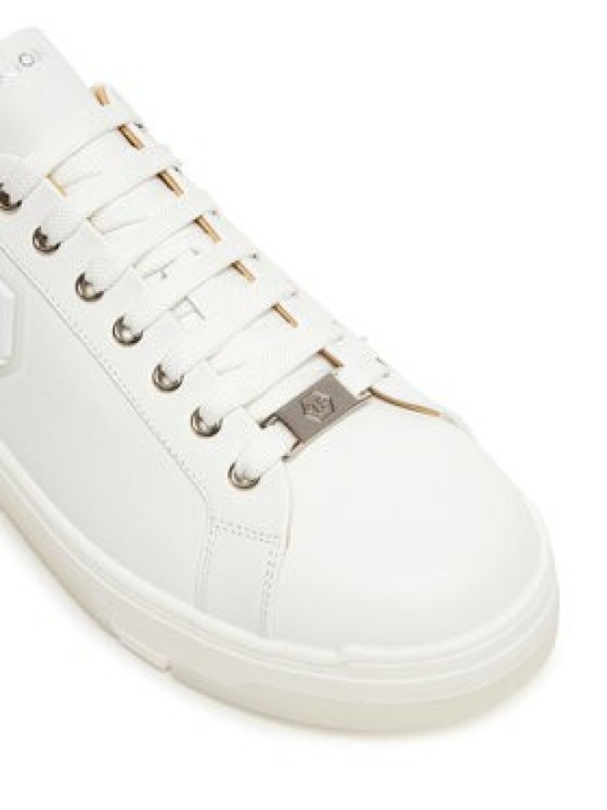 PHILIPP PLEIN Sneakersy PAES USC0722 PLE005N01 Biały