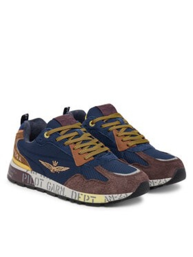 Aeronautica Militare Sneakersy 252SC0276UCT03546 Granatowy