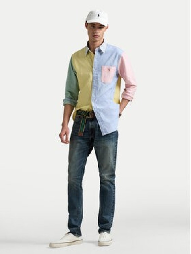 Polo Ralph Lauren Koszula 710928919001 Kolorowy Custom Fit