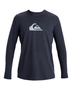 Koszulka surfingowa z długim rękawem UPF 50 dla Mężczyzn EVERYDAY SURF Czarny