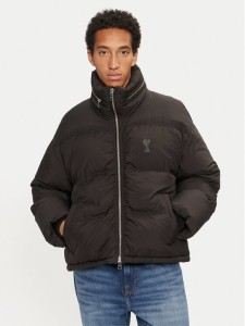 AMI Paris Kurtka zimowa HJK403.PA0009 Czarny Regular Fit