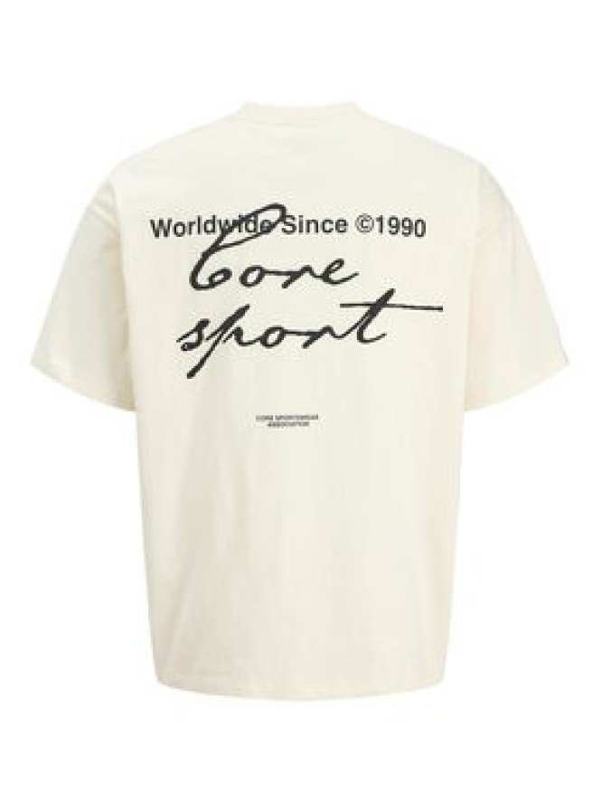 Jack & Jones T-Shirt Dust 12292982 Żółty Loose Leg