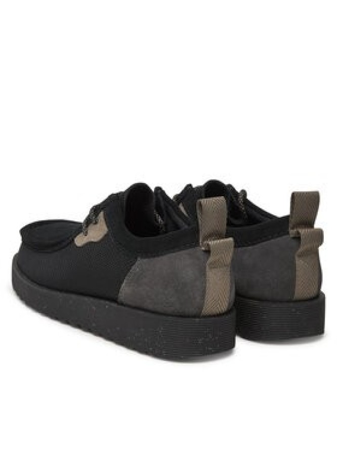 Clarks Półbuty Wallabee 26181387 Czarny