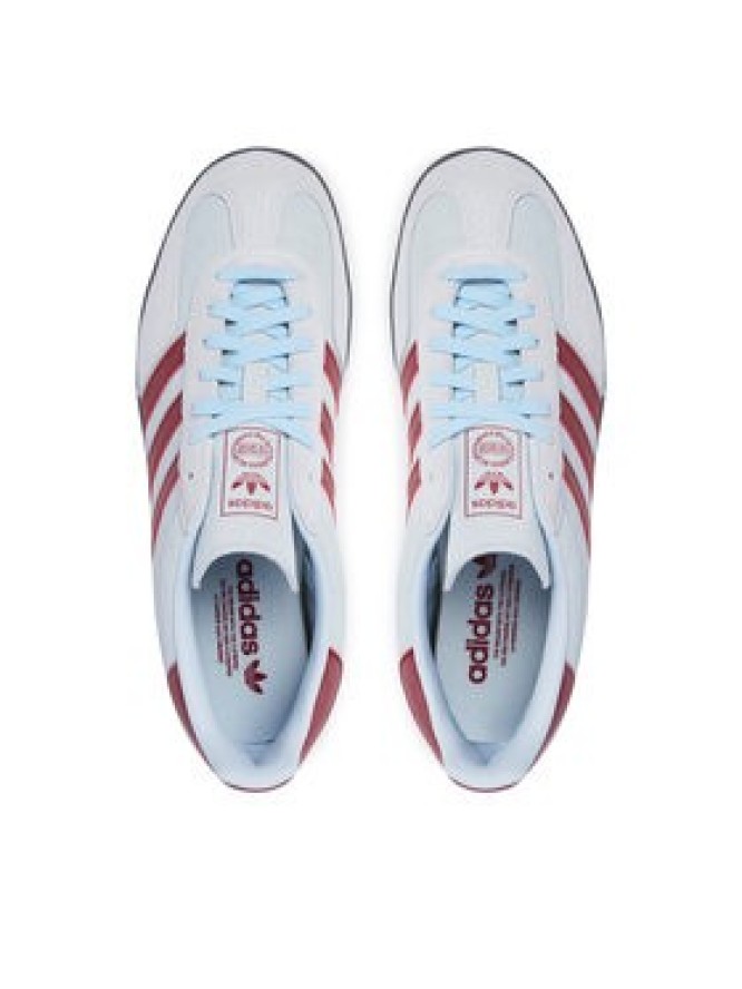 adidas Sneakersy Gazelle IH9639 Błękitny