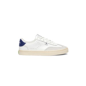 Sneakersy skórzane Cariuma TOCA Soft Grain Leather White Suede Smoke White