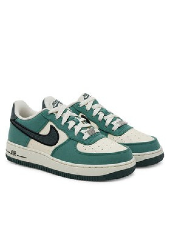 Nike Sneakersy Aire Force 1 LV 8 FN4731 100 GS Zielony