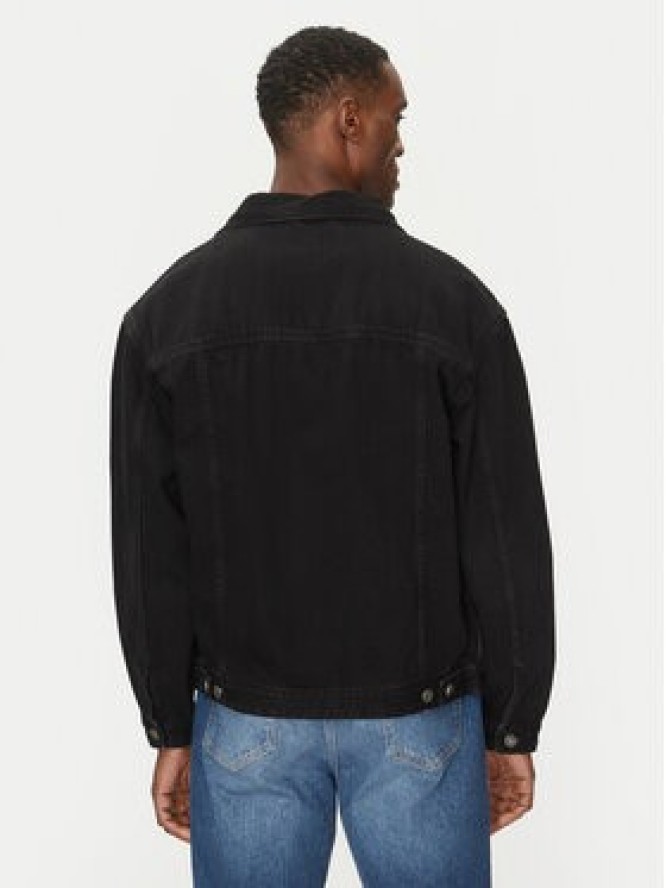 Guess Jeans Kurtka jeansowa M4BN38 D5EK2 Czarny Regular Fit