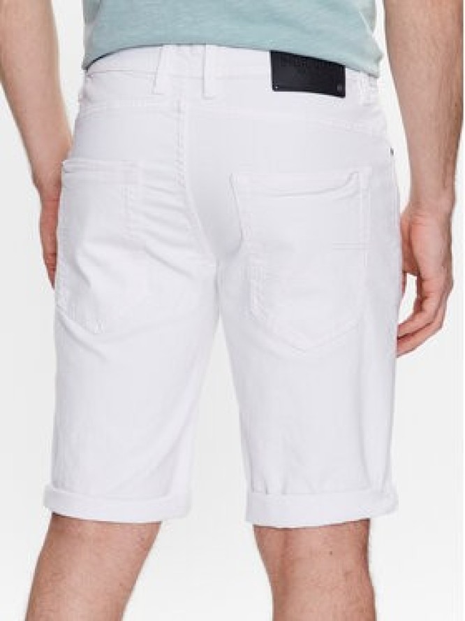 INDICODE Szorty jeansowe Kaden 70-100 Biały Regular Fit