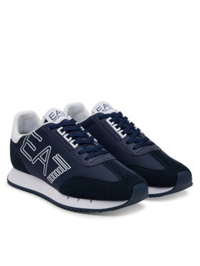 EA7 Emporio Armani Sneakersy X8X101 XK257 U449 Granatowy