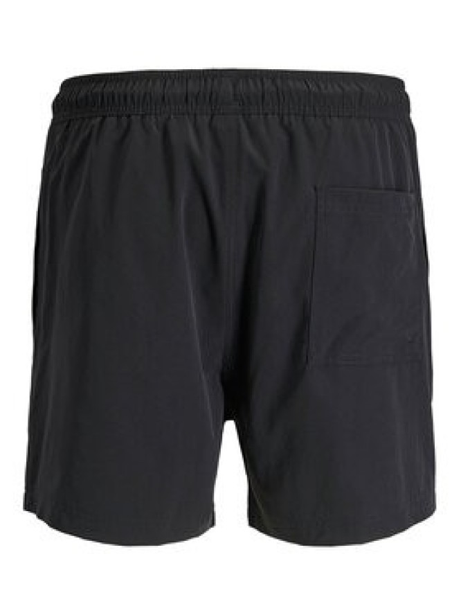 Jack & Jones Szorty kąpielowe Maui Tropic 12291385 Czarny Regular Fit