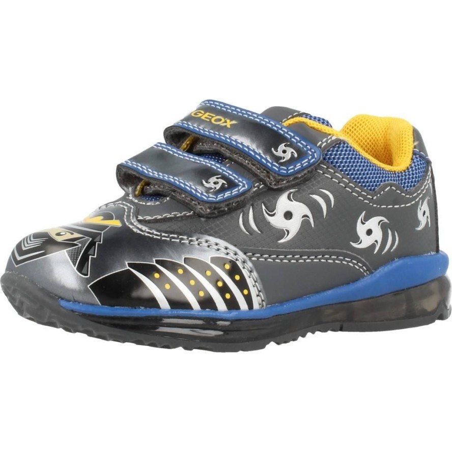 Buty GEOX B TODO B. C con luces Szary