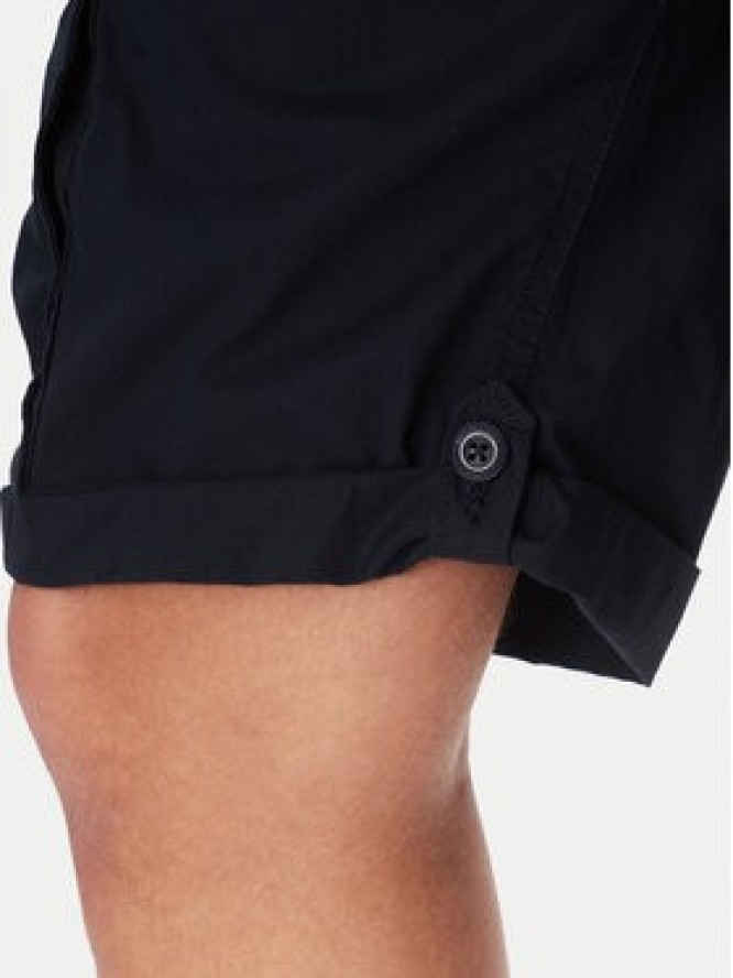 Aeronautica Militare Szorty materiałowe 251BE250CT3501 Granatowy Regular Fit