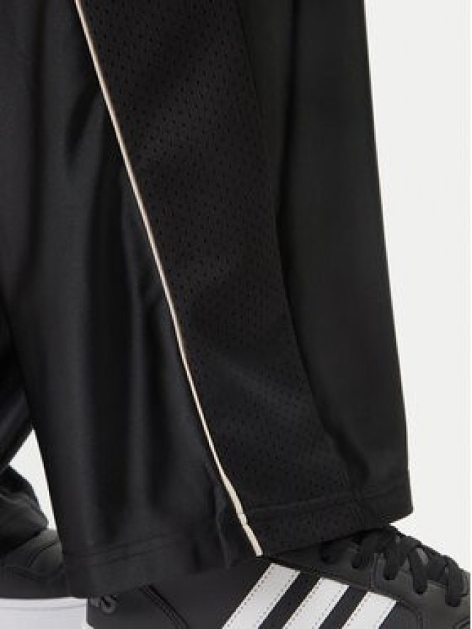 adidas Spodnie dresowe Stadium Shiny JZ6848 Czarny Loose Fit