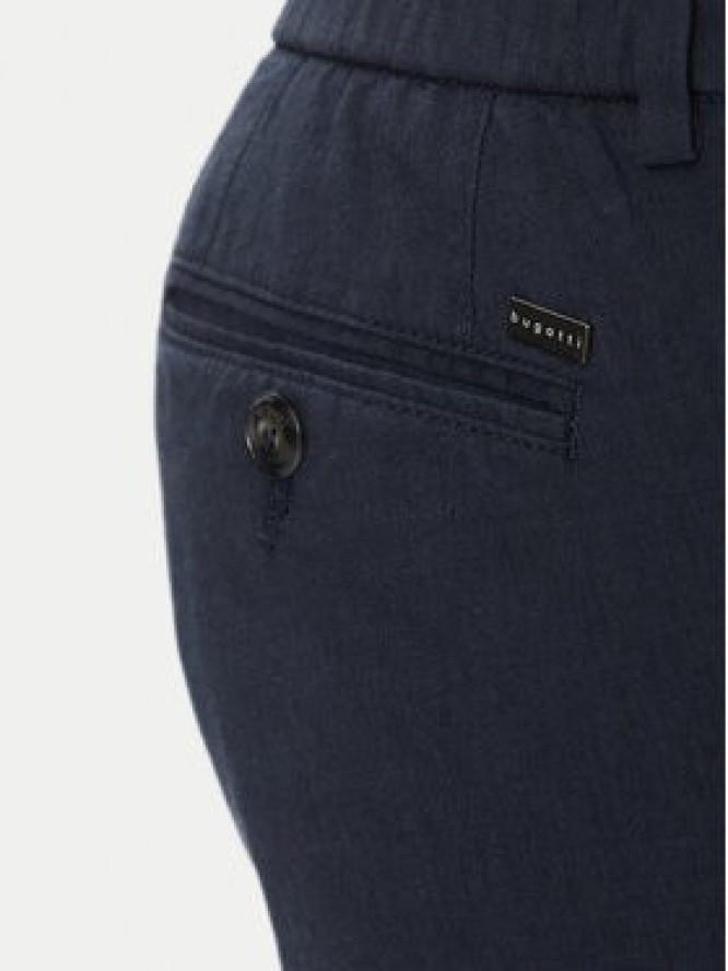 Bugatti Chinosy 1950 76210C Granatowy Slim Fit