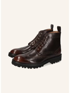 MELVIN & HAMILTON Skórzane botki "Matthew 7" w kolorze brązowym rozmiar: 40