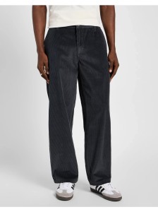 LEE MĘSKIE SPODNIE SZTRUKSOWE LOOSE WORKWEAR CHINO DARK MUTED GRAY 112356541 L73T008531