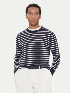 Tommy Hilfiger Sweter Essential Ssnl MW0MW39999 Granatowy Regular Fit