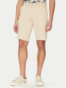Blend Szorty jeansowe 20718139 Beżowy Regular Fit