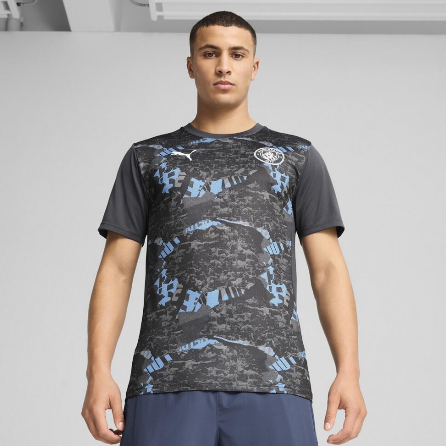 Męska koszulka przedmeczowa Manchester City PUMA