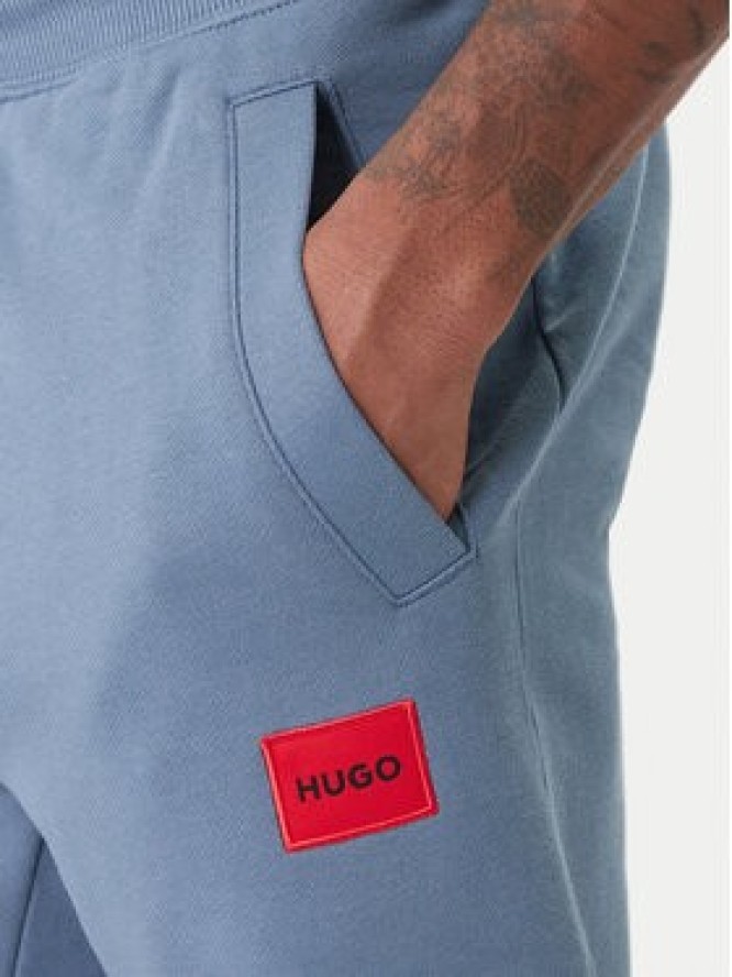 HUGO Spodnie dresowe Doak212 50447963 Granatowy Regular Fit