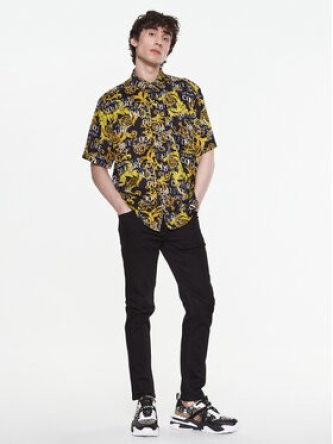 Versace Jeans Couture Koszula 74GAL2B0 Czarny Regular Fit