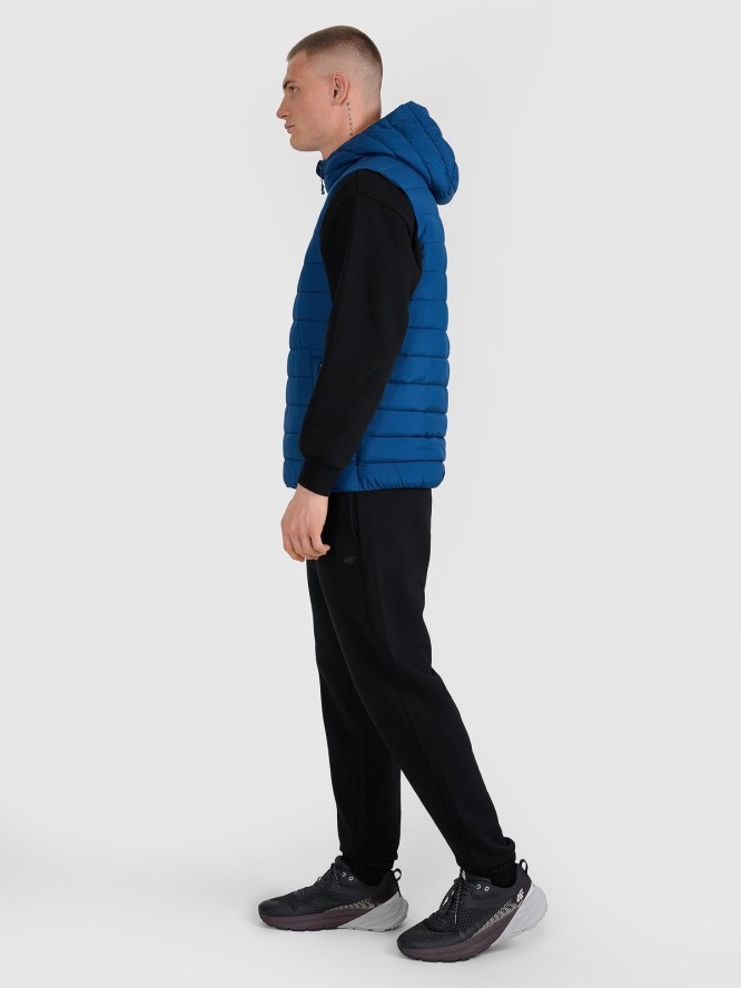 4F Bezrękawnik puchowy z wypełnieniem syntetycznym męski - granatowy 3XL