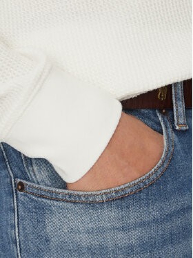 Tommy Jeans Longsleeve Henley DM0DM20379 Biały Regular Fit