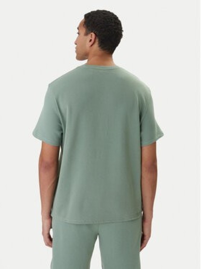 BOSS T-Shirt Waffle 50535891 Zielony Regular Fit