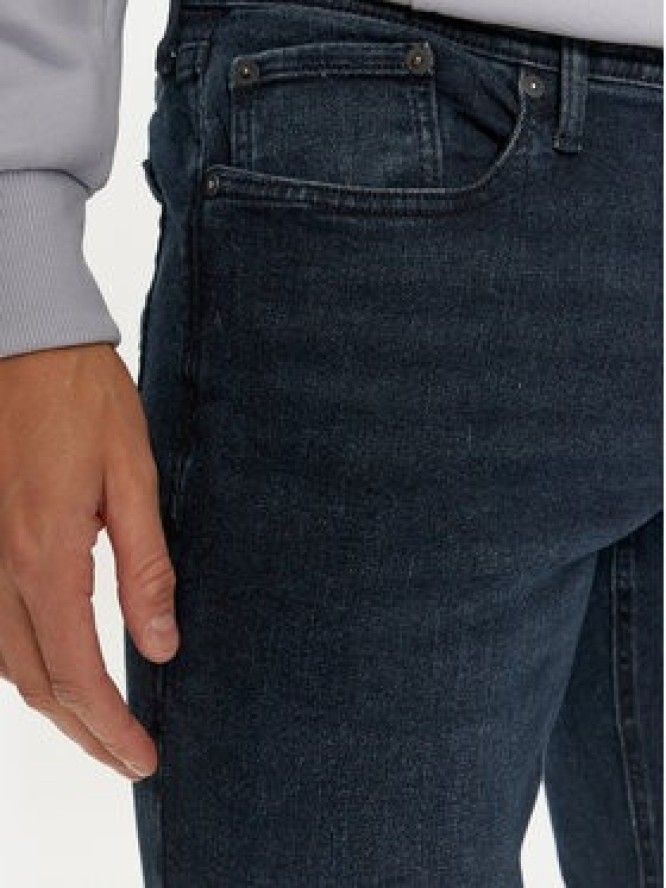 Jack & Jones Jeansy Glenn 12259055 Granatowy Slim Fit