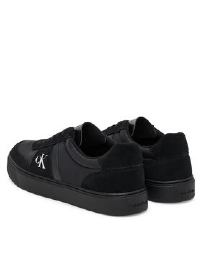 Calvin Klein Sneakersy Classic Cups Lace Mix Emb Tongue YM0YM01395 Czarny