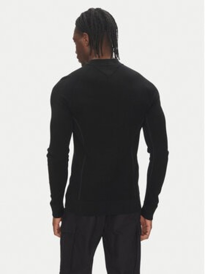 Tommy Hilfiger Longsleeve F1 Movie MW0MW41383 Czarny Slim Fit