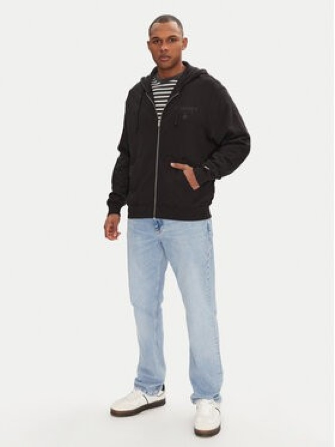 Tommy Jeans Bluza Varsity DM0DM20835 Czarny Relaxed Fit