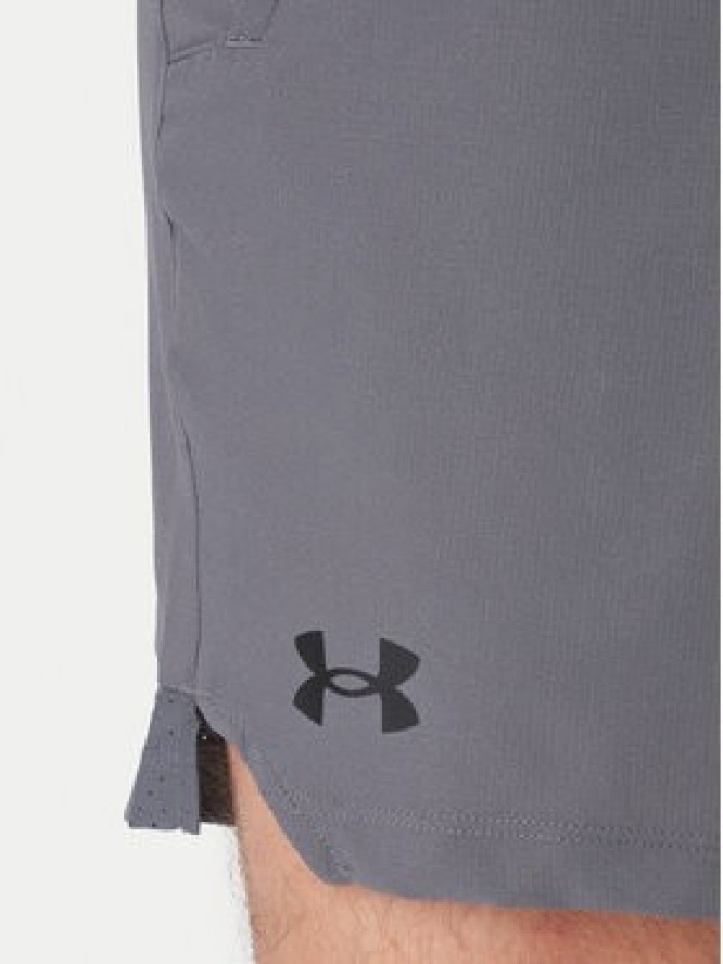 Under Armour Szorty sportowe Vanish Woven 6in 1373718 Szary Regular Fit