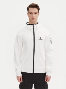 Aeronautica Militare Kurtka przejściowa 251AF497F559 Biały Regular Fit