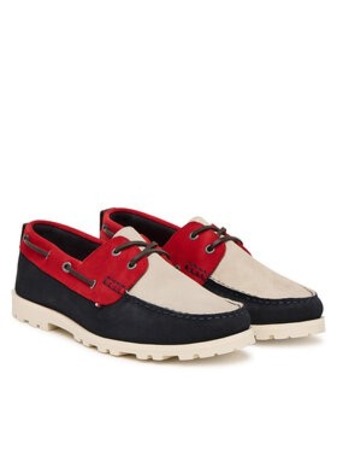 Tommy Hilfiger Mokasyny Light Sde FM0FM05747 Kolorowy