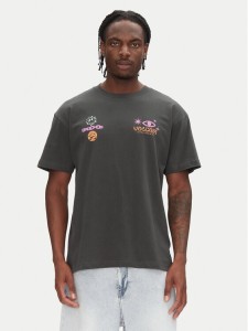 Volcom T-Shirt Filip Rygalski A4312506 Szary Loose Fit