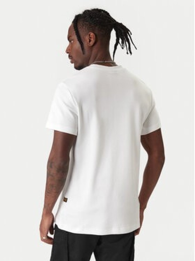 G-Star Raw T-Shirt Old Skool D25967-C812 110 Biały Regular Fit