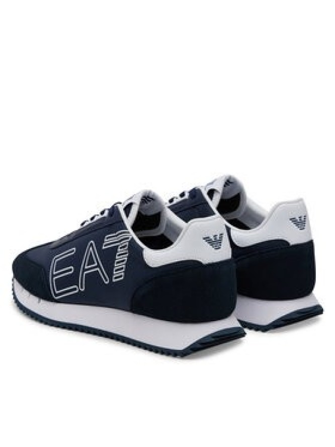EA7 Emporio Armani Sneakersy X8X101 XK257 U449 Granatowy
