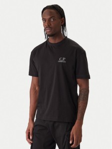C.P. Company T-Shirt 20CMTS086A005100W Czarny Regular Fit