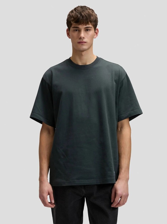 MESKA KOSZULKA LEE WORKWEAR BOXY TEE WASHED BLACK 112378724