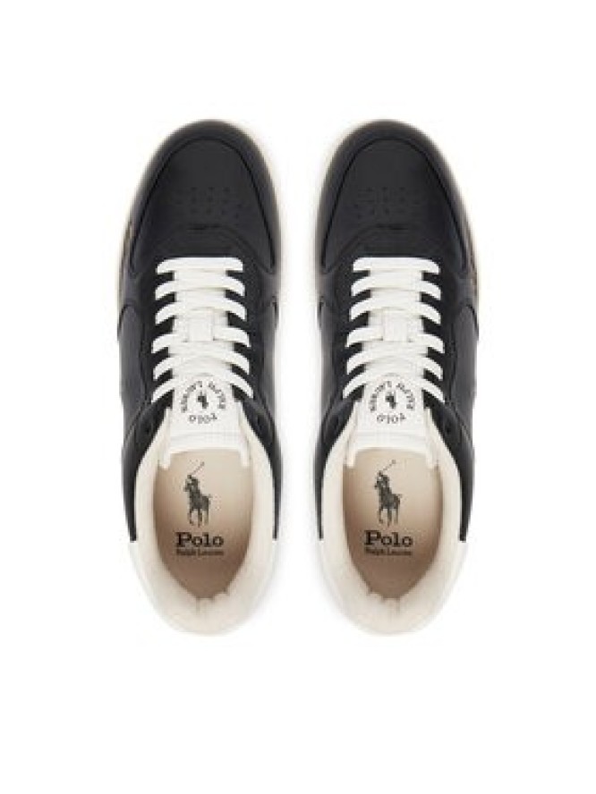 Polo Ralph Lauren Sneakersy 809P13086002 Czarny