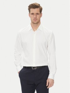 BOSS Koszula P-Hank 50503356 Biały Slim Fit