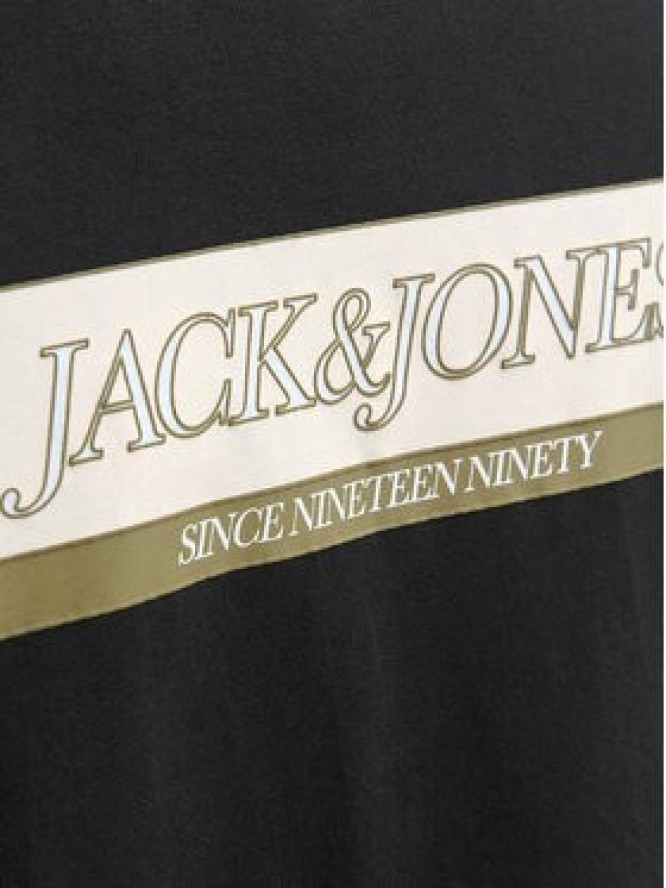 Jack & Jones T-Shirt Rinwood 12283628 Czarny Regular Fit
