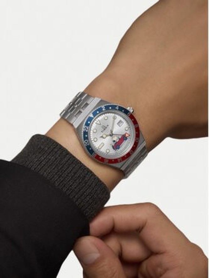 Timex Zegarek Timex x Peanuts® Q Timex® GMT TW2W83300 Kolorowy