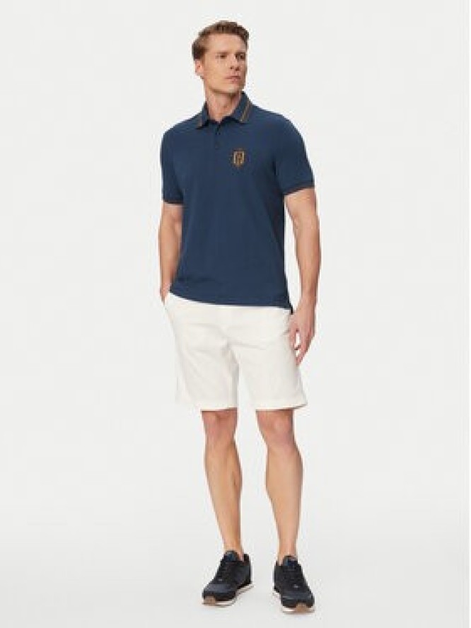 Aeronautica Militare Szorty materiałowe 261BE0278UCT04292 Biały Regular Fit