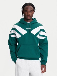 adidas Bluza Archive Cut Line JX3063 Zielony Regular Fit