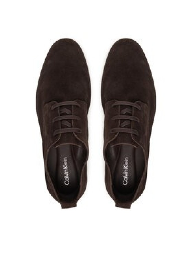 Calvin Klein Półbuty Low Prof Derby Su HM0HM02232 Brązowy