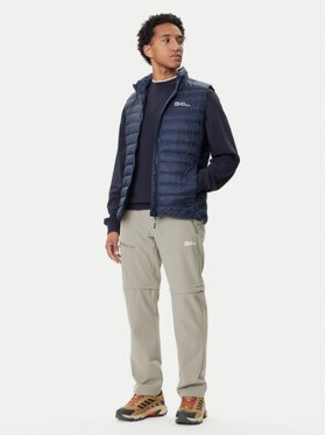 Jack Wolfskin Kamizelka Pilvi 1207711 Granatowy Regular Fit