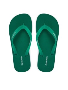 Calvin Klein Japonki Logo Strap HM0HM02105 Zielony